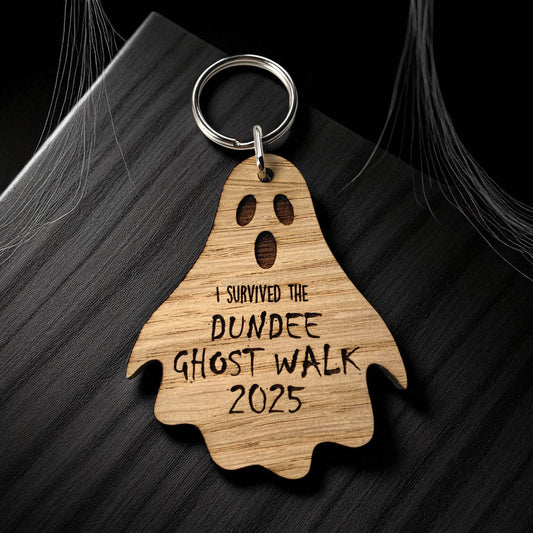 Wooden Halloween Keyrings – Custom Event Favours & Promotional Giveaways