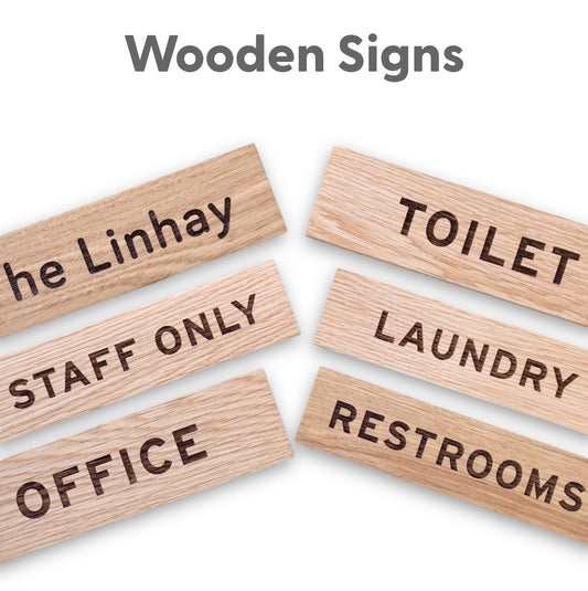 Wooden Signs