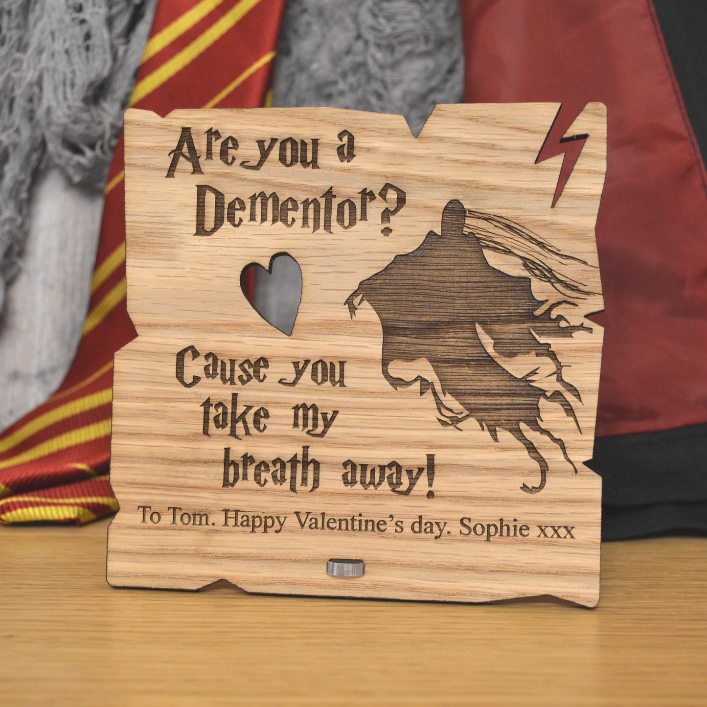 Harry Potter DEMENTOR Valentines Day Plaque