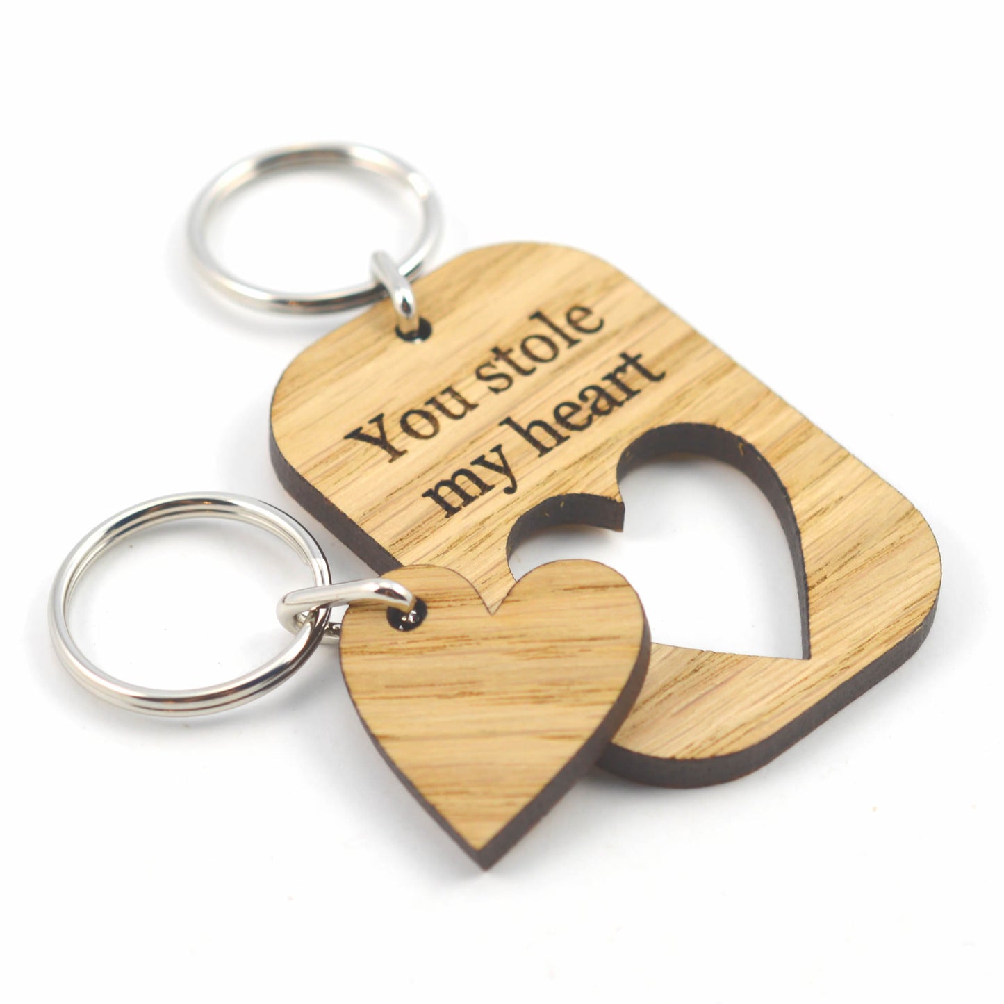 YOU Stole My HEART - Valentines Day Keyring Set Gift