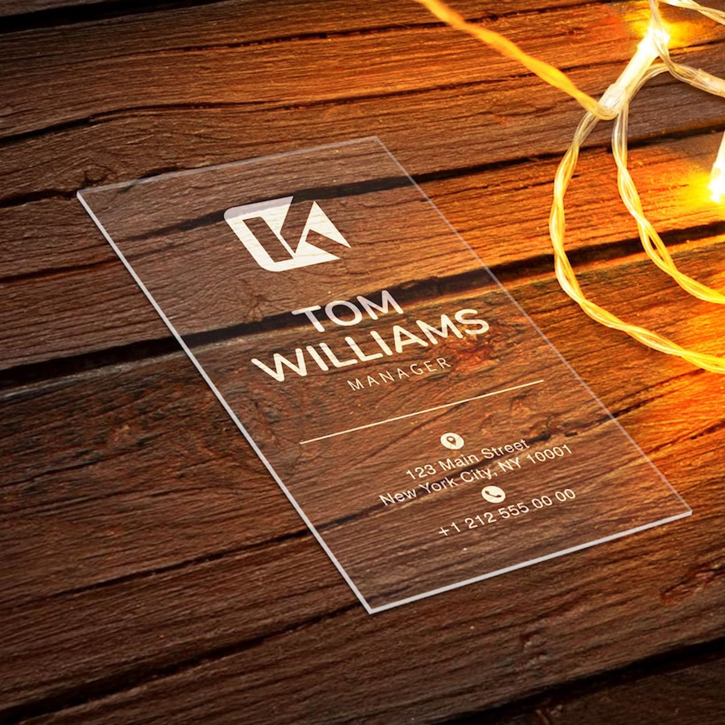 Acrylic Business Cards