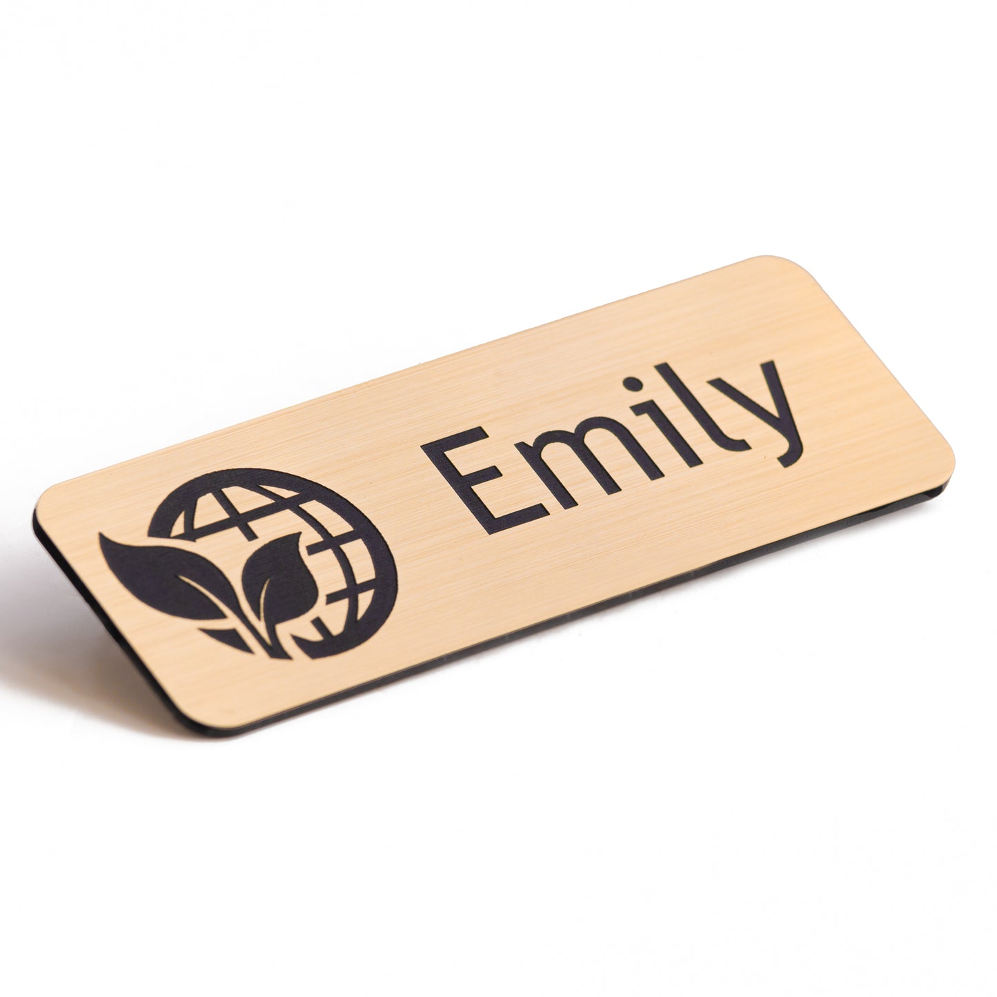 Metallic Name Badges