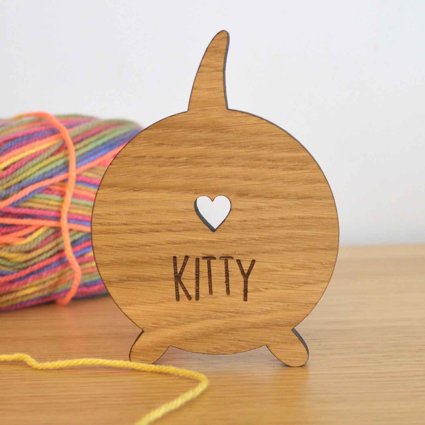 Personalised Cat Bum Coasters - Funny Gift For Cat Lovers