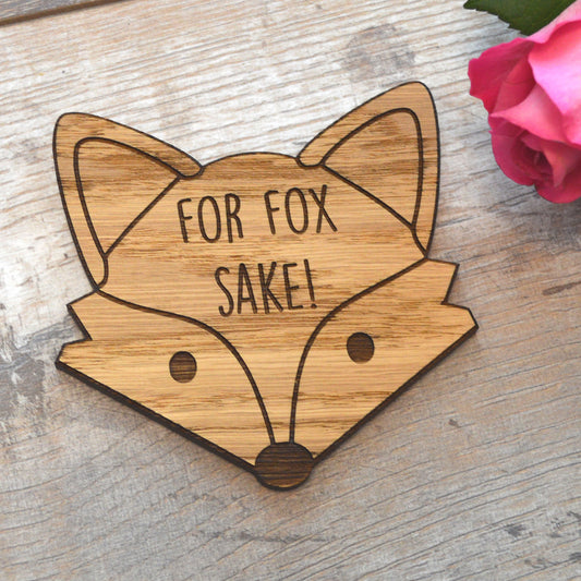 Valentine's Day Anniversary Fox Coasters - Personalise With ANYTHING!
