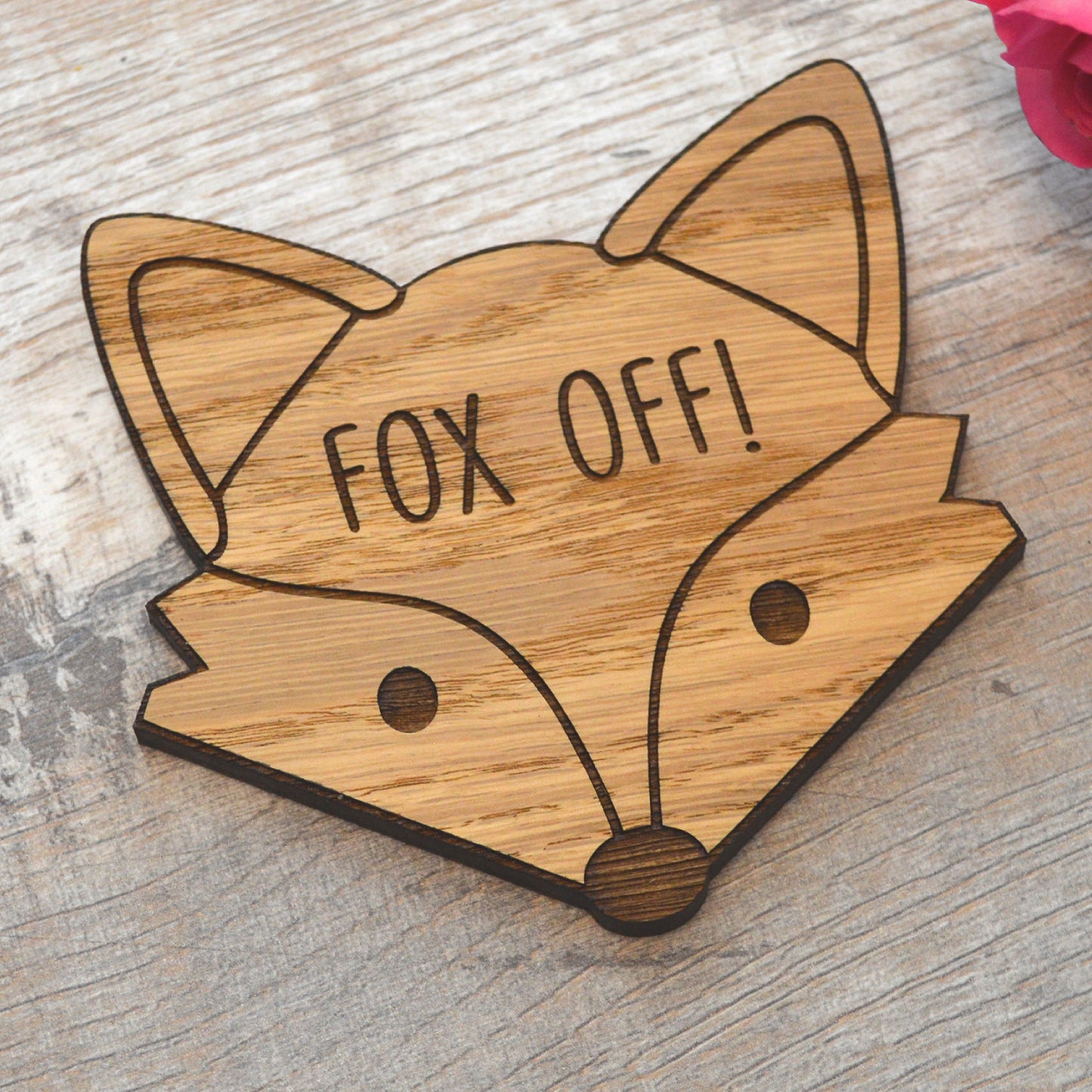 Valentine's Day Anniversary Fox Coasters - Personalise With ANYTHING!