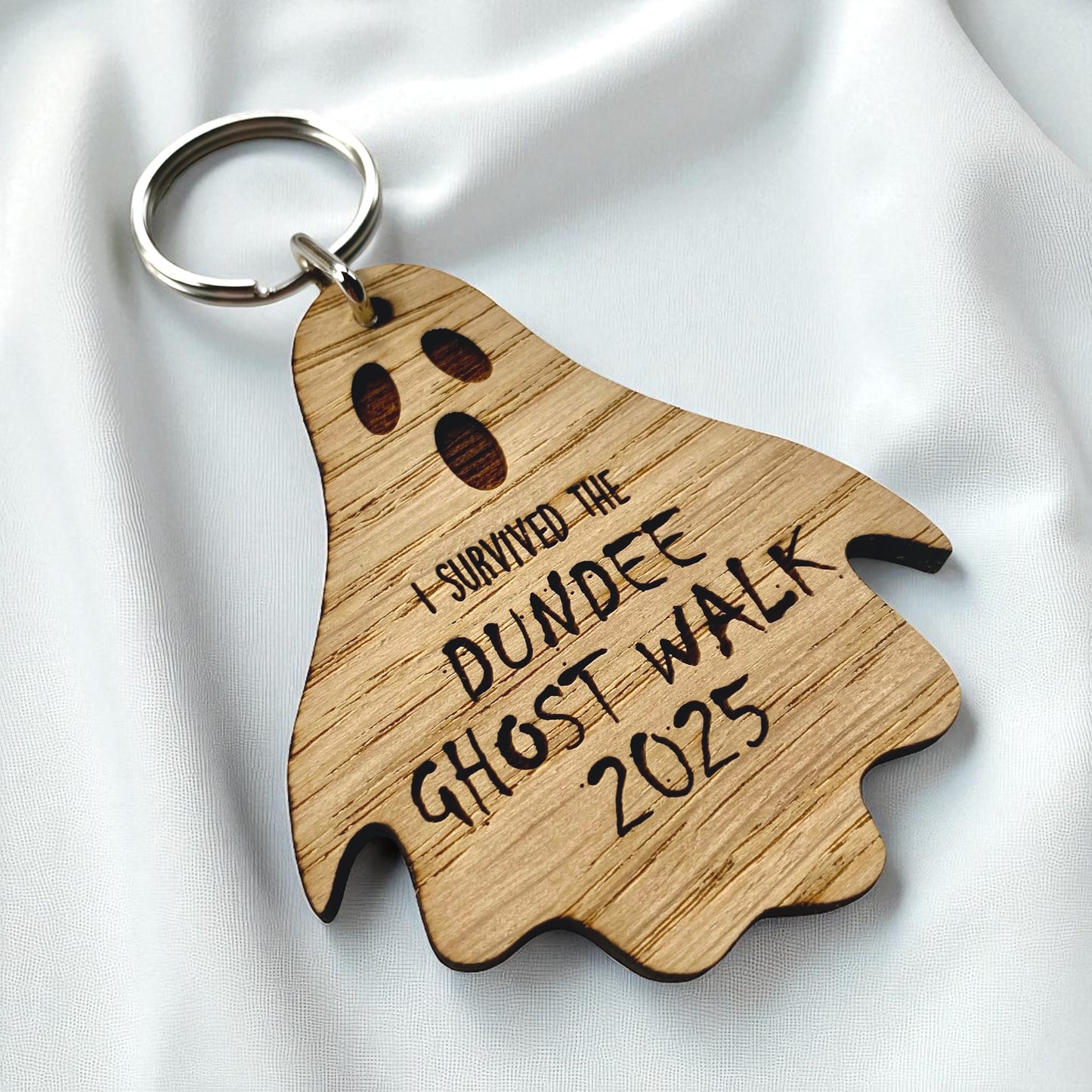 Wooden Halloween Keyrings – Custom Event Favours & Promotional Giveaways