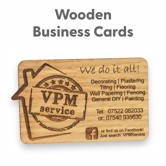 Wooden Business Cards