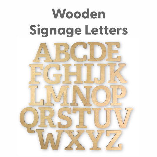 Wooden Signage Letters