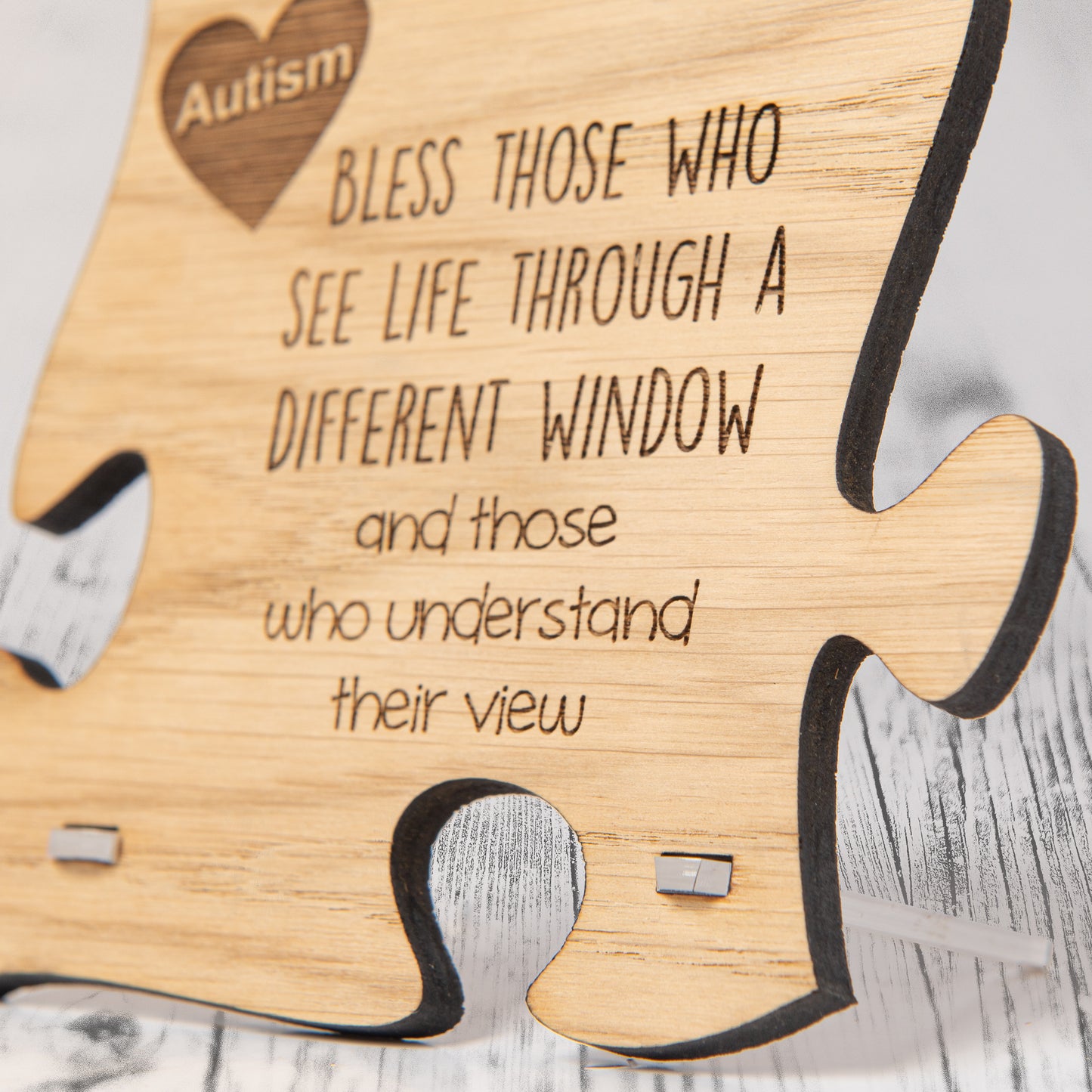 Autism Awareness Plaque, Gift From Autistic Child, Autism Appreciation Sign, Autism Quote Gift, Autism Gift Idea, Gift For Autistic Child