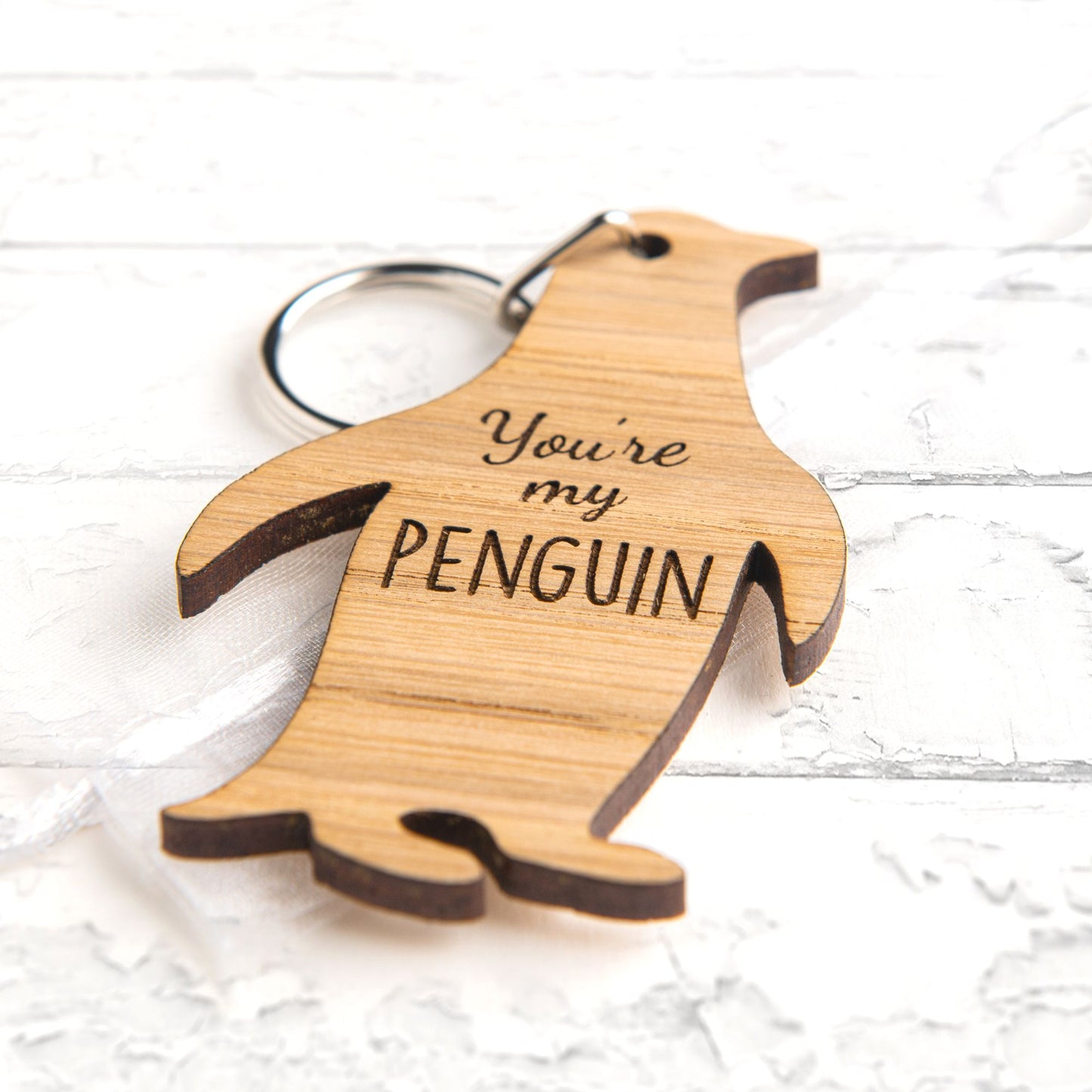 You're My Penguin - Valentines Day Keyring Gift