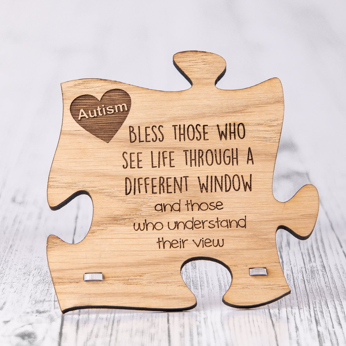 Autism Awareness Plaque, Gift From Autistic Child, Autism Appreciation Sign, Autism Quote Gift, Autism Gift Idea, Gift For Autistic Child