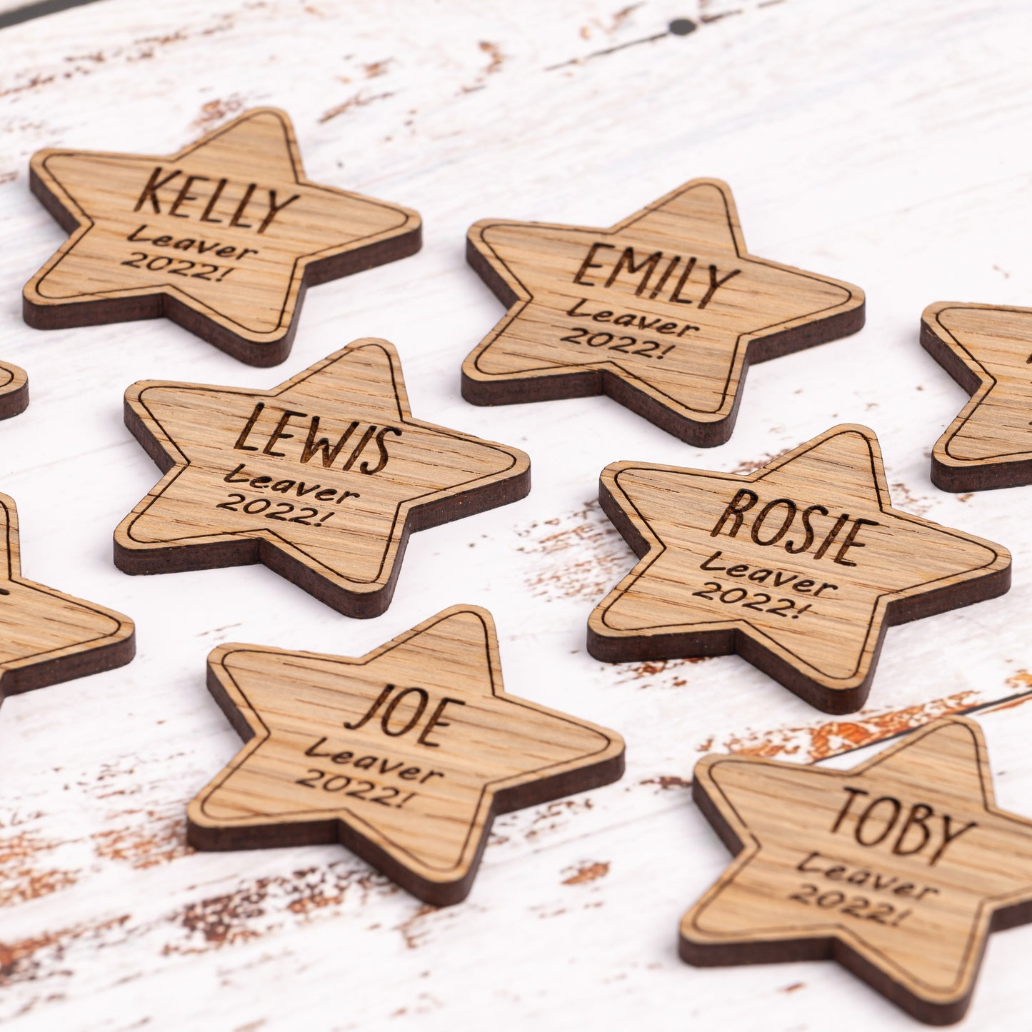 Wooden Star - Personalised Teacher Pupil Gifts