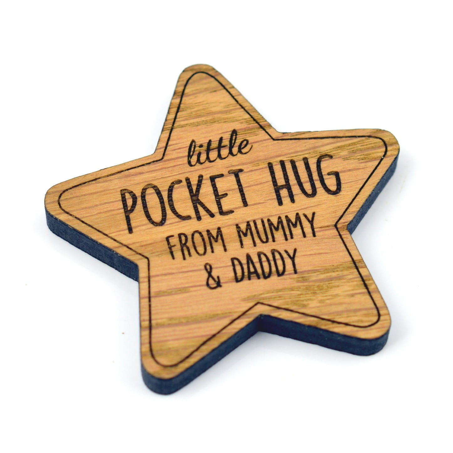 First Day At School Gift, Personalised Pocket Hug Token, Starting School Keepsake, 1st Day - Reception Nursery Primary Kindergarten