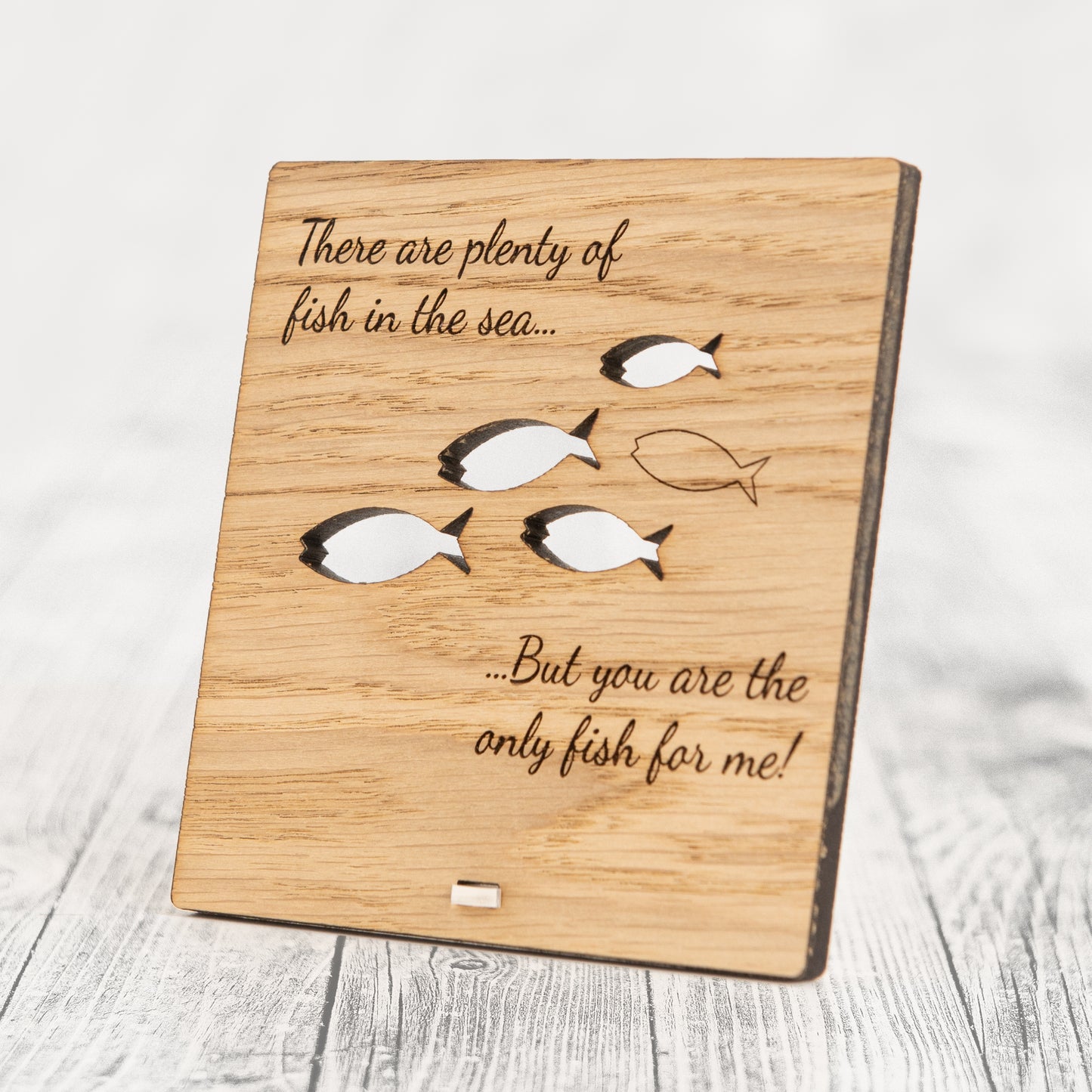 PLENTY OF FISH IN THE SEA - Valentines Day Plaque