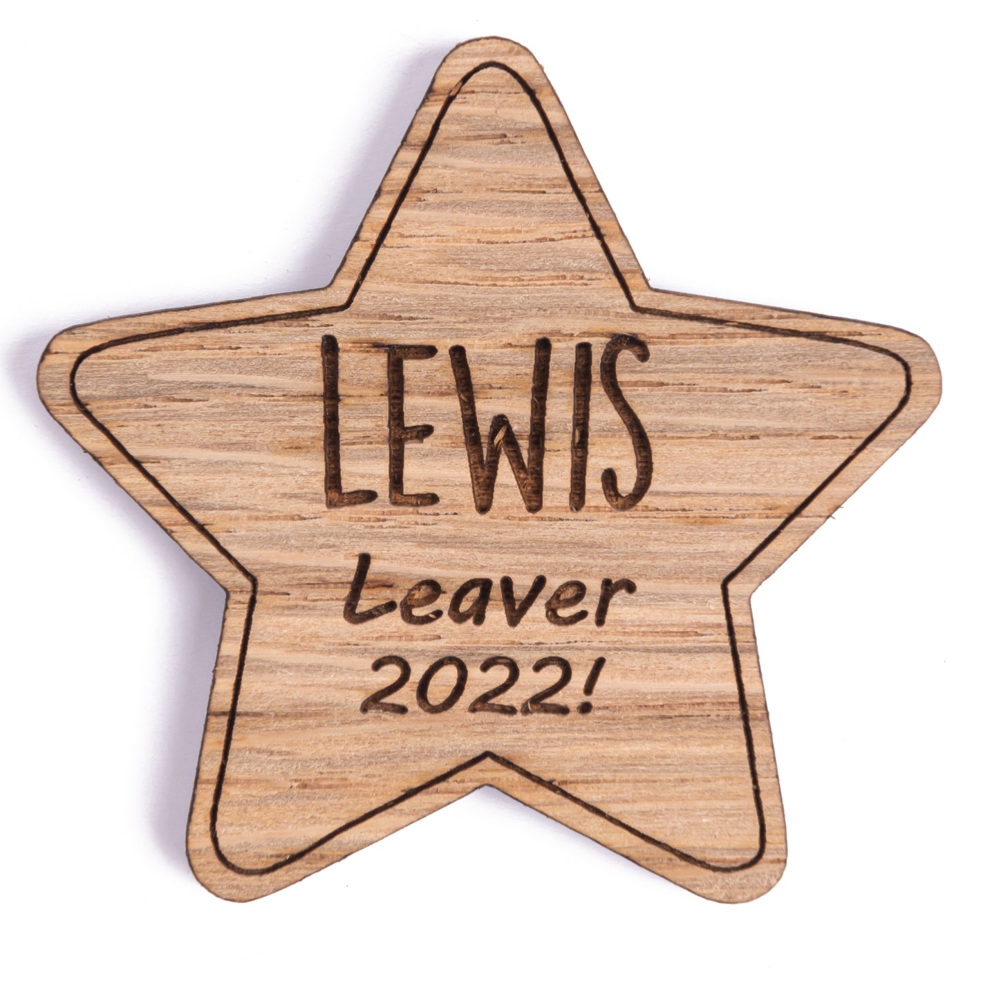 Wooden Star Fridge Magnets - Christmas Gift For Pupils From Teacher