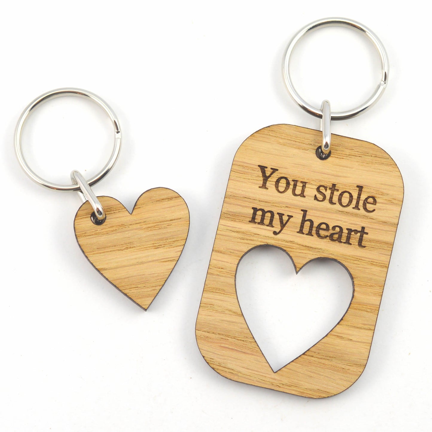 YOU Stole My HEART - Valentines Day Keyring Set Gift